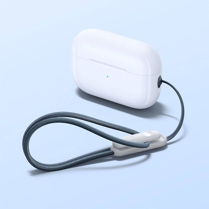 Smycz do słuchawek AirPods / telefonu Baseus Crystal Series - szara