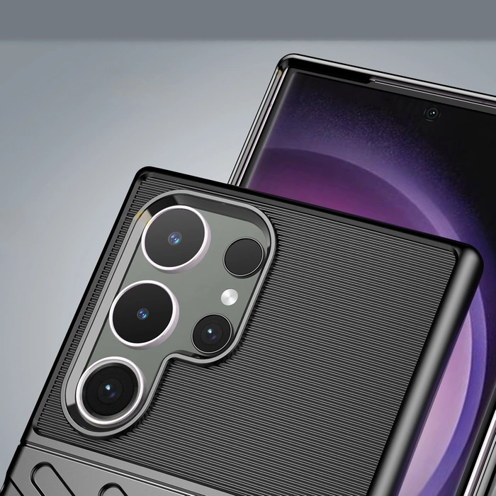 Etui Pancerne etui Thunder Case na Samsung Galaxy S24 Ultra - czarny Case