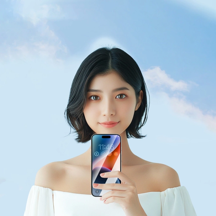 Szkło hartowane Joyroom JR-MKN0314 Corning Eyecare na iPhone 16 Pro Max