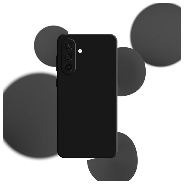 Etui 3MK Silicone Case do Samsung Galaxy A36 czarny