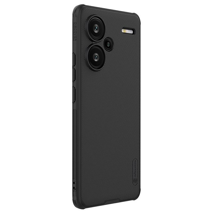 Etui NILLKIN super frosted shield PRO XIAOMI REDMI NOTE 13 PRO+ 5G, BLACK / CZARNY