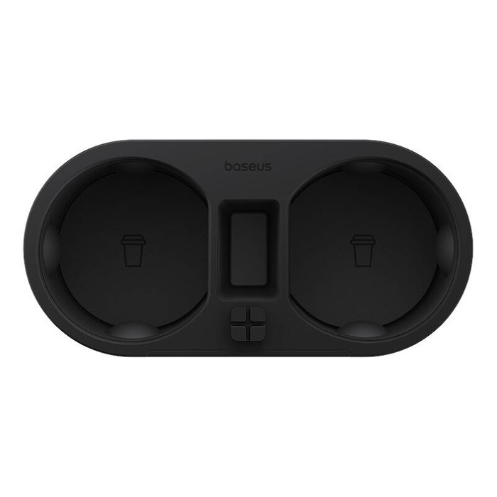 Uchwyt na kubek Baseus T-Space dla Tesli (czarny)