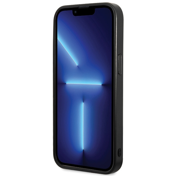 Etui Guess GUHCP15LPSFDGSK iPhone 15 Pro 6.1" czarny/black hardcase Sequin Script Metal Case