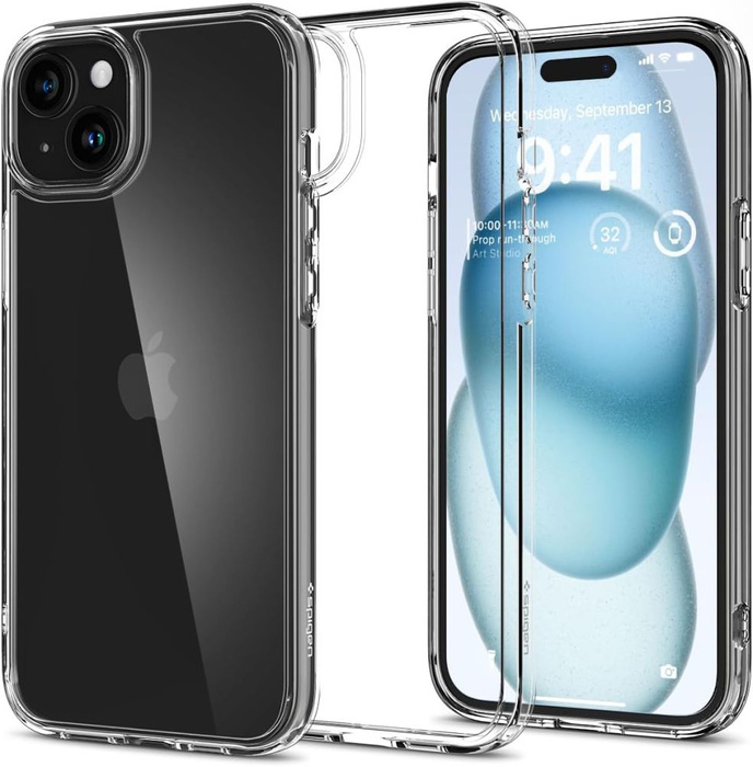 Etui Spigen iPhone 15 Ultra Hybrid Przezroczyste Crystal Clear Case