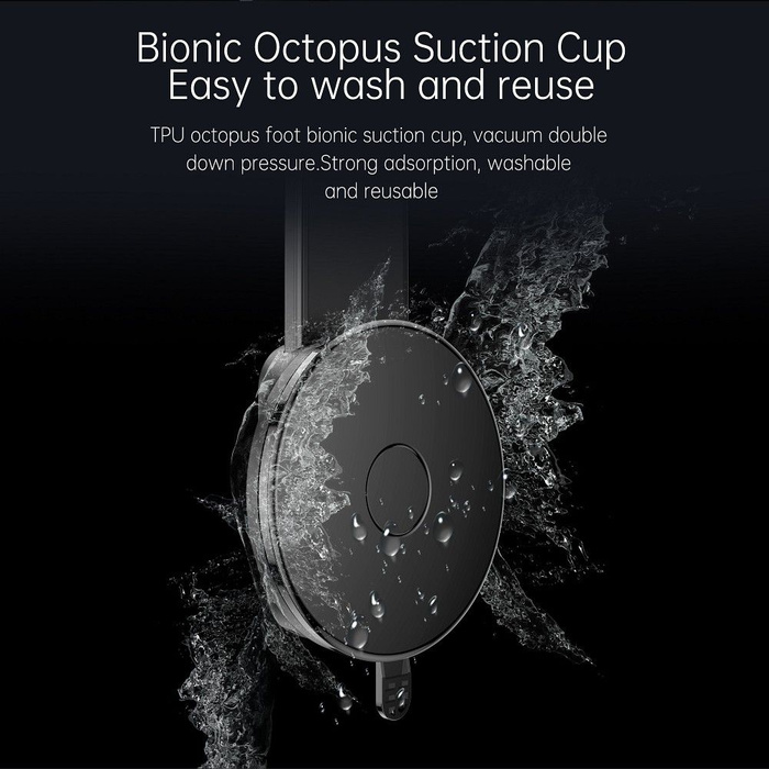 Uchwyt na telefon do samochodu magnetyczny Forcell F-Grip MagFlex do szyby / deski / kratki czarny