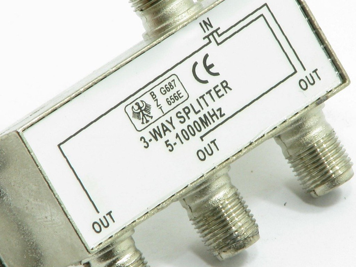 Spliter  Rozdzielacz Antenowy 3-WAY 5-1000MHZ Splitter