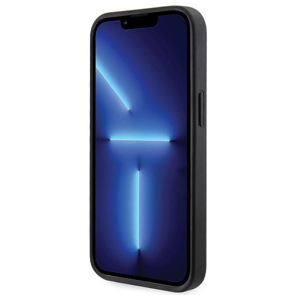 Etui Guess GUHCP14SP4TDSCPK iPhone 14 6.1" czarny/black hardcase Crossbody 4G Metal Logo Case