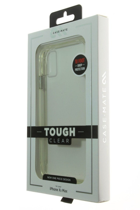 Etui Apple iPhone XS MAX Case-Mate Tough Clear Przezroczysty Pokrowiec 