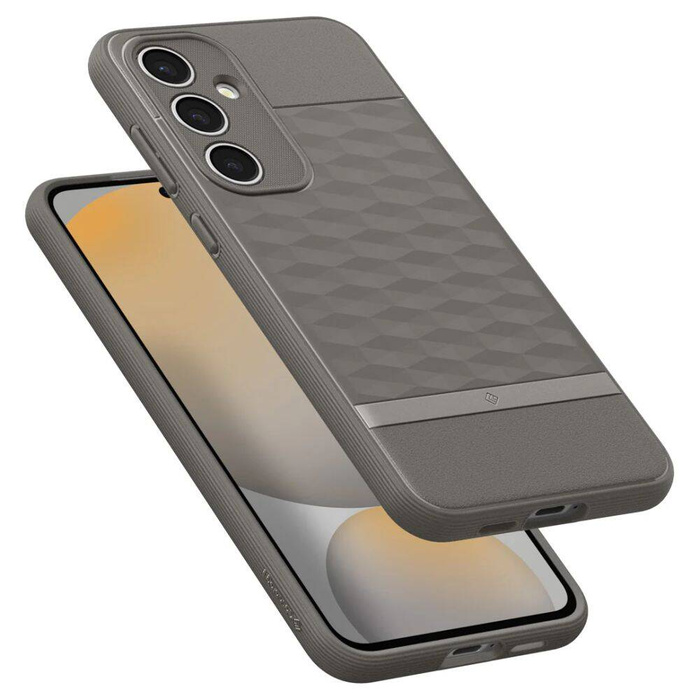Etui CASEOLOGY PARALLAX GALAXY S24 FE ASH GREY