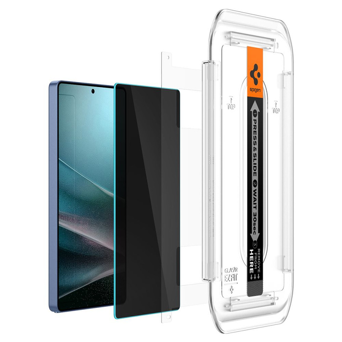 SZKŁO PRYWATYZUJĄCE SPIGEN SAMSUNG GALAXY S25 ULTRA GLAS.TR ”EZ FIT” HD 2-PACK PRIVACY