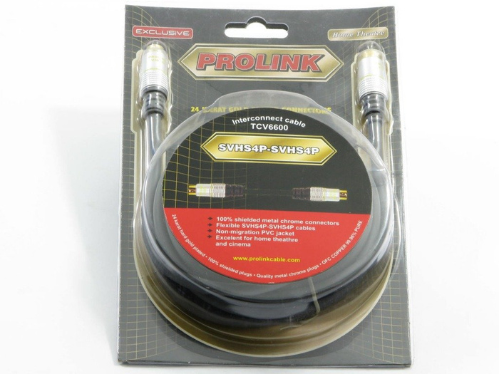 Kabel PROLINK SVHS4P -  SVHS4P 10m TCV6600