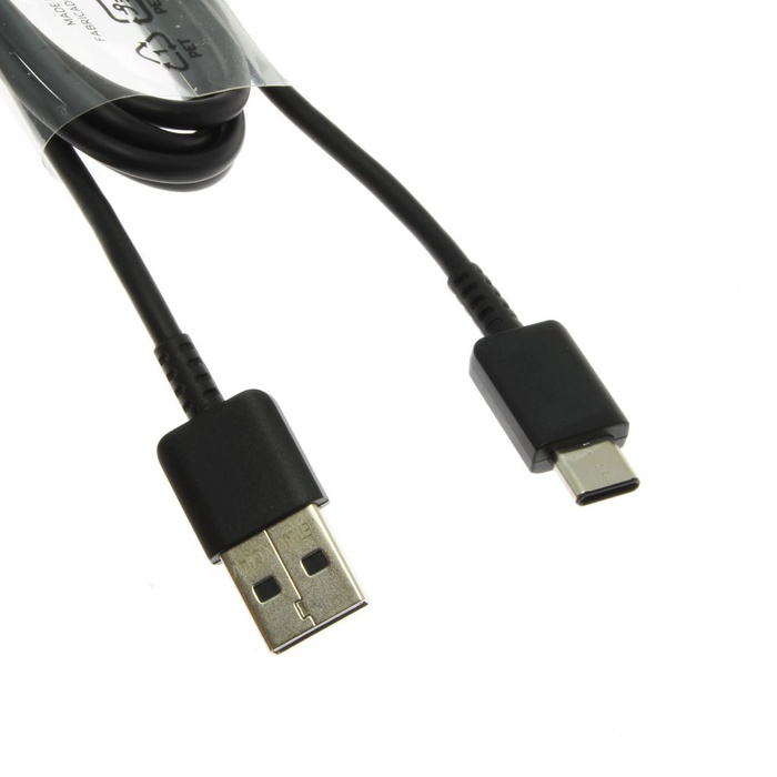 Kabel SAMSUNG USB-C Oryginalny EP-DR140ABE Czarny