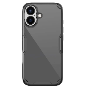 Etui Nillkin Nature TPU Pro na iPhone 17 - półprzezroczyste-czarne