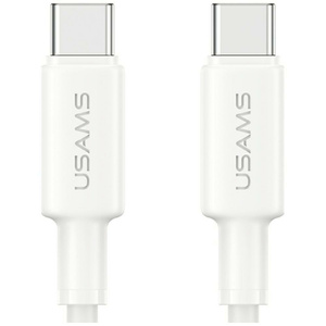 Kabel USAMS U90 60W USB-C do USB-C biały