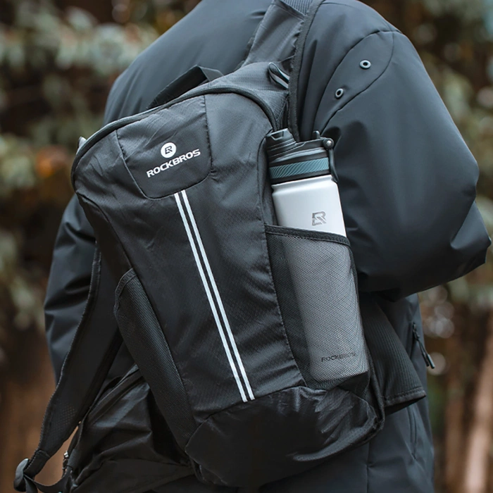 Bidon termiczny Rockbros 35210029005 rowerowy na napoje 550 ml - biały
