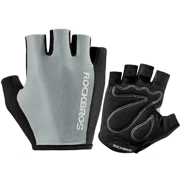 Rękawiczki rowerowe Rockbros S099GR rozmiar XXL - szare