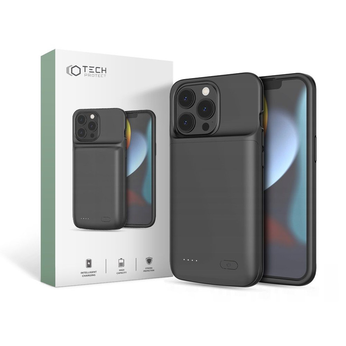 Etui TECH-PROTECT iPhone 13 / 13 Pro Powercase 4800mAh Black