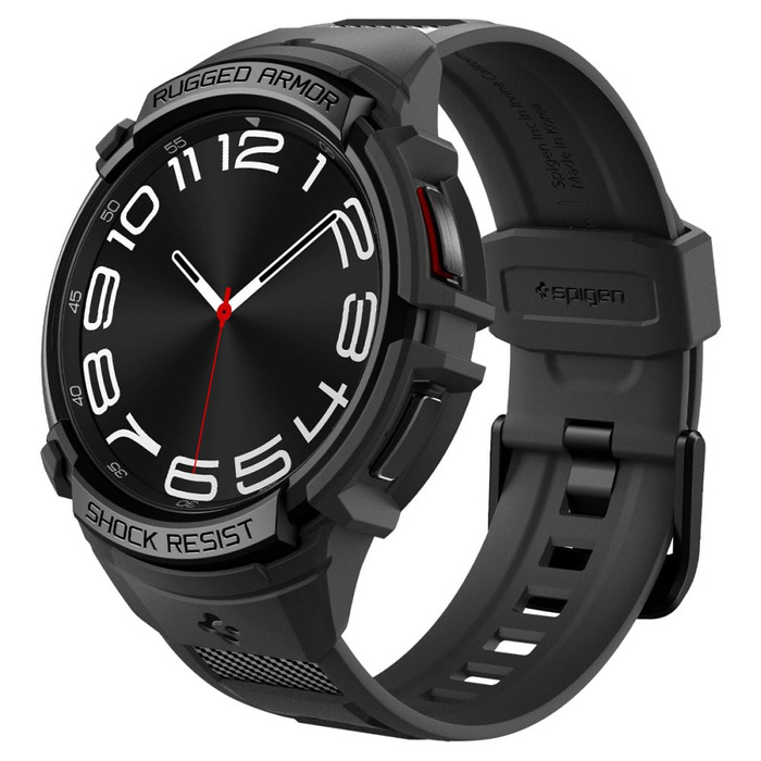 Pasek Spigen Rugged Armor ”pro” Galaxy Watch 6 Classic (43 MM) Matte Black Case