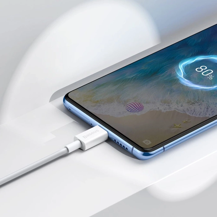 Kabel Baseus Superior USB-A / micro USB 2A 1m - biały