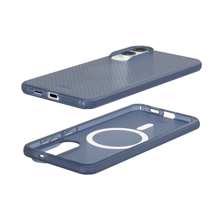 UAG Dot Magnet - obudowa ochronna do Samsung Galaxy S25 Edge z wbudowanym modułem magnetycznym (cloud blue)