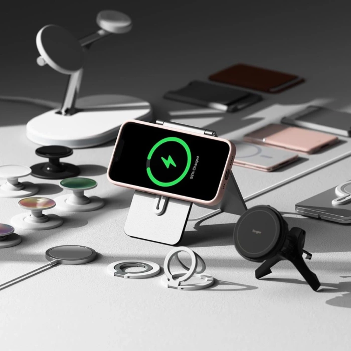 RINGKE SILICONE MAGNETIC MAGSAFE IPHONE 16E PINK SAND