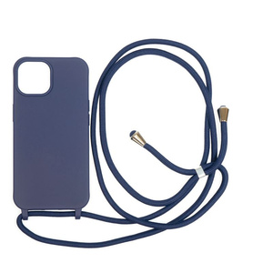 Mobile Origin Lanyard Case, blue - iPhone 15