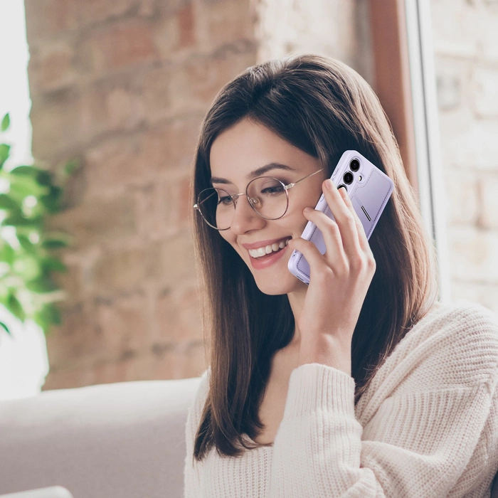 Etui Dux Ducis Rafi ll Mag do Samsung Galaxy S24 Plus - fioletowe