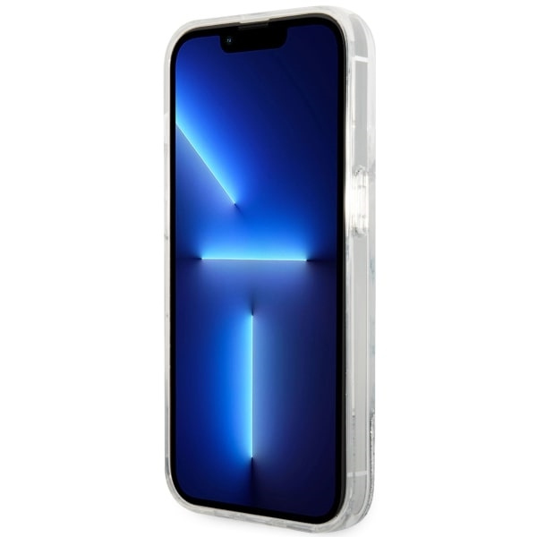 Etui Guess GUHCP14LLCSGSGH iPhone 14 Pro 6.1" biały/white hardcase Liquid Glitter Marble Case