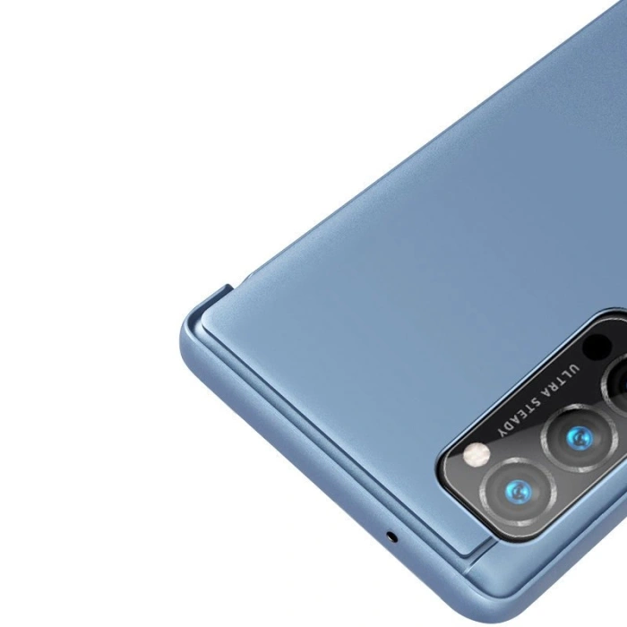 Clear View Case futerał etui z klapką Oppo Reno 5 5G / Reno 5 4G czarny