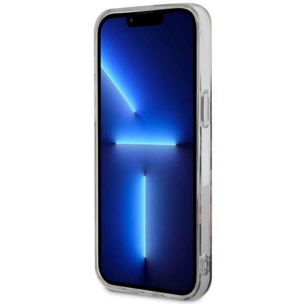 Etui Guess GUHMP14XHCFWSK iPhone 14 Pro Max 6.7" czarny/black hardcase Flower MagSafe Case