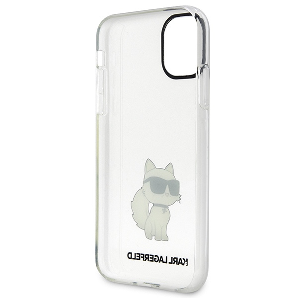 Etui Karl Lagerfeld KLHCN61HNCHTCT iPhone 11 6,1" transparent hardcase Ikonik Choupette Case