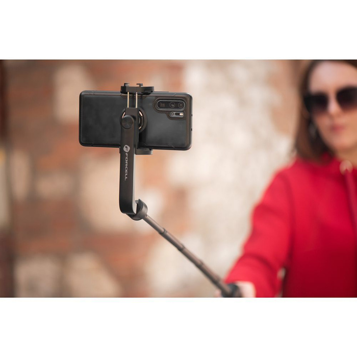 FORCELL F-GRIP S70M selfie stick tripod z pilotem na bluetooth 