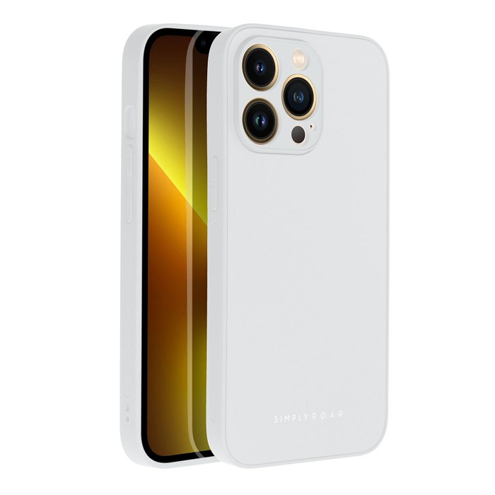 ROAR futerał MATTE GLASS do IPHONE 13 Pro stalowy