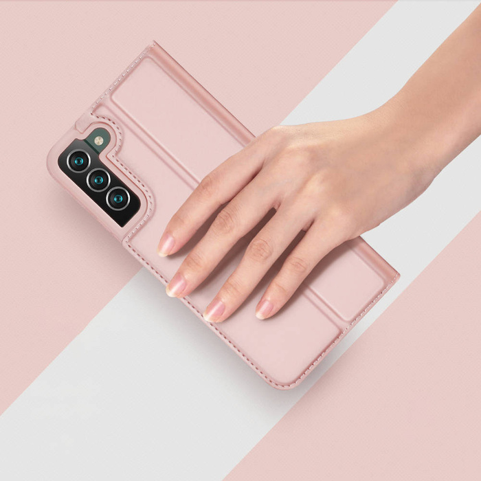 Dux Ducis Skin Pro kabura etui pokrowiec z klapką Samsung Galaxy S22+ (S22 Plus) niebieski