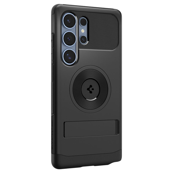 ETUI SPIGEN SLIM ARMOR MAG MAGSAFE SAMSUNG GALAXY S25 ULTRA BLACK