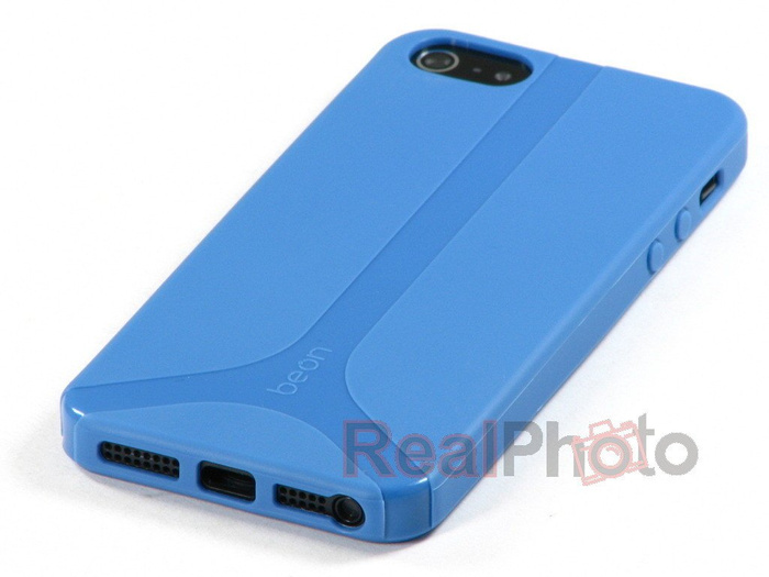 Etui Pokrowiec Apple iPhone 5 5S SE BEON Key Niebieski