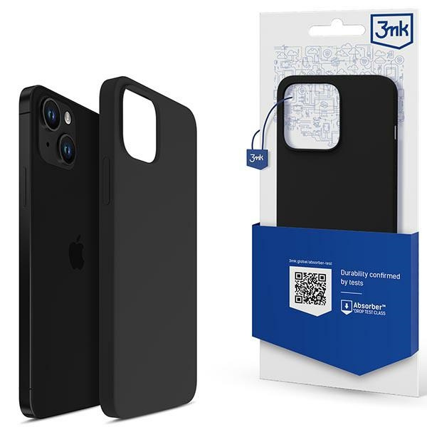 ETUI 3MK Silicone Case iPhone 14 Plus 6,7" czarny/black Case