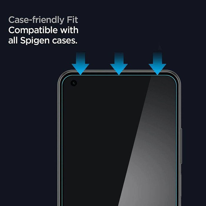 Spigen Glas.Tr Slim 2-Pack Xiaomi Mi 11 Lite / Mi 11 Lite 5G Szkło Hartowane 