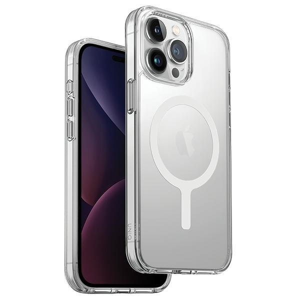 Etui UNIQ etui LifePro Xtreme iPhone 15 Pro Max 6.7" Magclick Charging przeźroczysty/frost clear Case