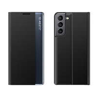 New Sleep Case pokrowiec etui z klapką z funkcją podstawki Samsung Galaxy S22+ (S22 Plus) czarny