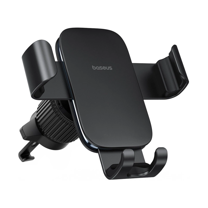 Baseus uchwyt samochodowy Metal Age 3 Gravity Car Mount (Air Vent Version) Cluster czarny