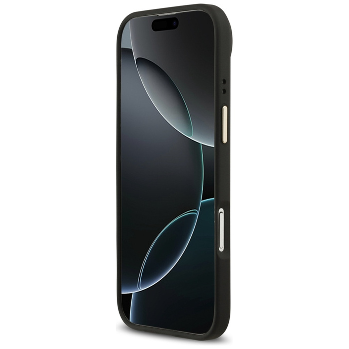 Etui Guess 4G PU Classic Logo MagSafe do iPhone 17 Air czarny