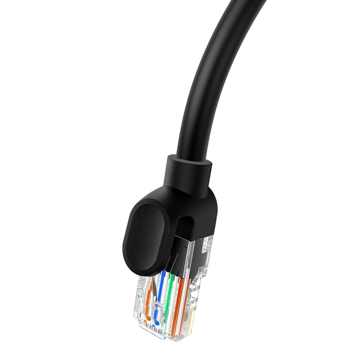 Kabel sieciowy Baseus Ethernet CAT5, 5m (czarny)