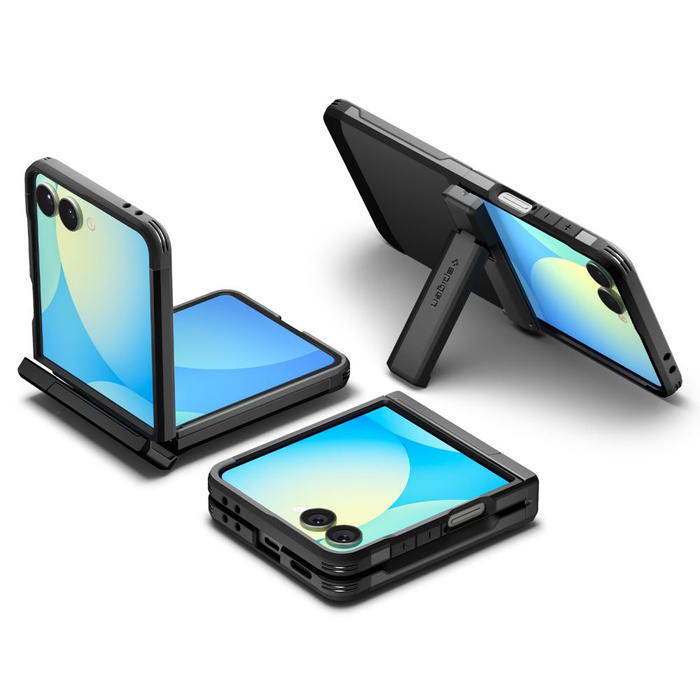 ETUI SPIGEN SAMSUNG GALAXY Z FLIP 7 TOUGH ARMOR PRO MAG MAGSAFE CZARNE