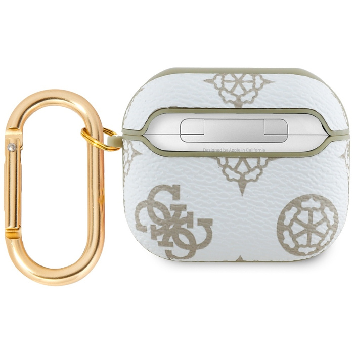 Guess GUA3PG4GPH AirPods 3 cover          biały/white 4G Hook