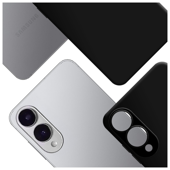 Etui 3MK Hardy MagSilicone do Samsung    Galaxy S25 Edge czarny