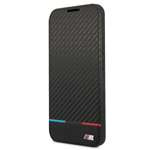 Etui BMW Samsung Galaxy S22 Plus Bookcase M Collection Triangles Czarny Case