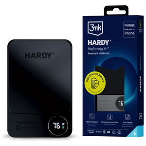 3MK HARDY MagSynergy Powerbank 10000 mAh z funkcją ładowania bezprzewodowego MagSafe