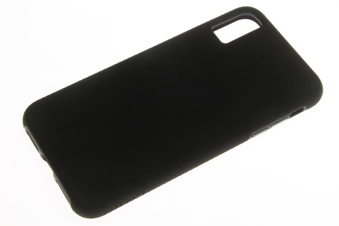 Etui Apple iPhone XS MAX Case-Mate Tough Grip Czarny Pokrowiec 