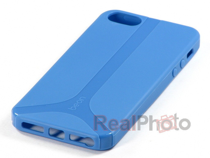 Etui Pokrowiec Apple iPhone 5 5S SE BEON Key Niebieski